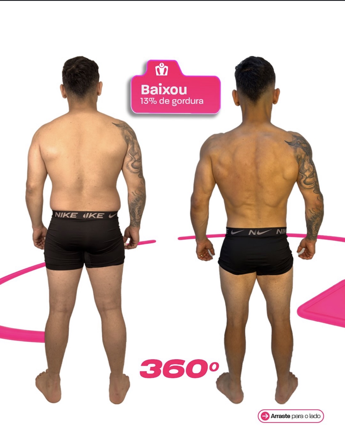 Before and after — 90 days
